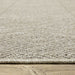 Oriental Weavers Caicos CA08A Grey/ Light Grey 9'10"" x 12'10"" Indoor Area Rug CCA08A300390ST