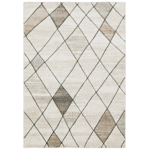 Oriental Weavers Cambria 4928A Beige/ Grey 9'10"" x 12'10"" Indoor Area Rug C4928A300390ST