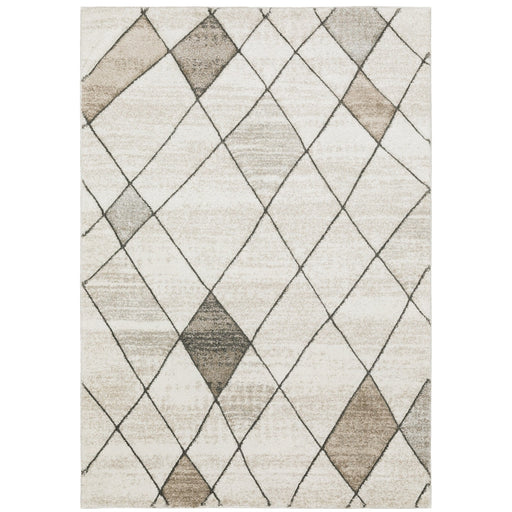Oriental Weavers Cambria 4928A Beige/ Grey 7'10"" x 10'10"" Indoor Area Rug C4928A240330ST