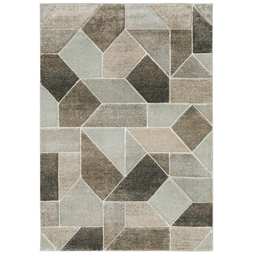 Oriental Weavers Cambria 004L2 Grey/Brown 9'10"" x 12'10"" Indoor Area Rug C0014L2300390ST