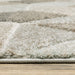 Oriental Weavers Cambria 004L2 Grey/Brown 7'10"" x 10'10"" Indoor Area Rug C004L2240330ST