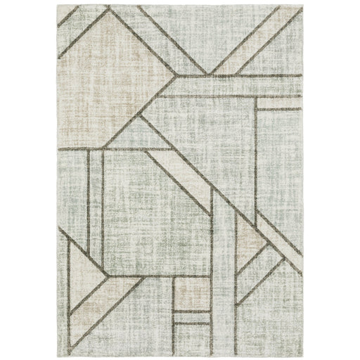 Oriental Weavers Cambria 5569B Grey/ Beige 9'10"" x 12'10"" Indoor Area Rug C5569B300390ST
