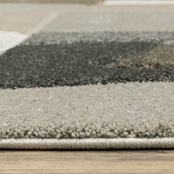 Oriental Weavers Cambria 084J2 Beige/ Multi 9'10"" x 12'10"" Indoor Area Rug C084J2300390ST