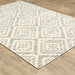 Oriental Weavers Capistrano 288Q1 Ivory/ Grey 7'10"" x 10'10"" Indoor Area Rug C288Q1240330ST