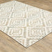 Oriental Weavers Capistrano 288Q1 Ivory/ Grey 9'10"" x 12'10"" Indoor Area Rug C288Q1300390ST