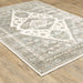 Oriental Weavers Capistrano 511E1 Ivory/ Grey 7'10"" x 10'10"" Indoor Area Rug C511E1240330ST
