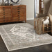 Oriental Weavers Capistrano 511E1 Ivory/ Grey 7'10"" x 10'10"" Indoor Area Rug C511E1240330ST