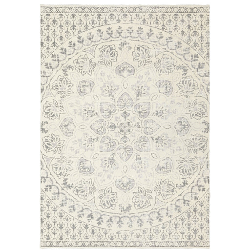 Oriental Weavers Capistrano 517C1 Ivory/ Grey 6'7"" x 9'6"" Indoor Area Rug C517C1200290ST