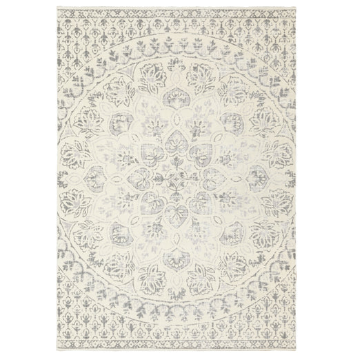 Oriental Weavers Capistrano 517C1 Ivory/ Grey 7'10"" x 10'10"" Indoor Area Rug C517C1240330ST