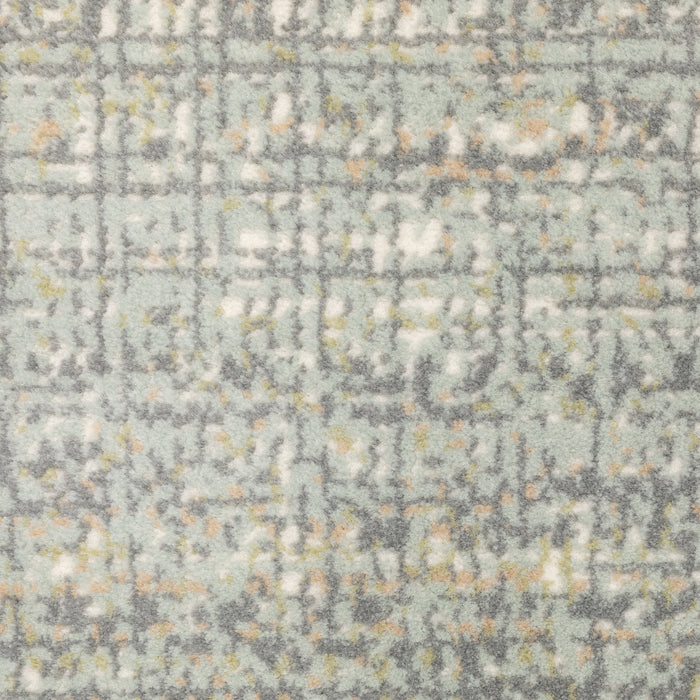 Oriental Weavers Capistrano 524A1 Grey/ Green 9'10"" x 12'10"" Indoor Area Rug C524A1300390ST
