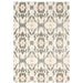 Oriental Weavers Capistrano 534A1 Ivory/ Pink 7'10"" x 10'10"" Indoor Area Rug C534A1240330ST