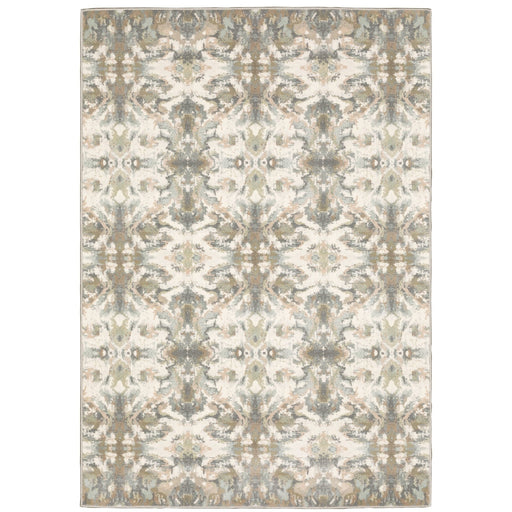 Oriental Weavers Capistrano 535B1 Ivory/ Multi 6'7"" x 9'6"" Indoor Area Rug C535B1200290ST
