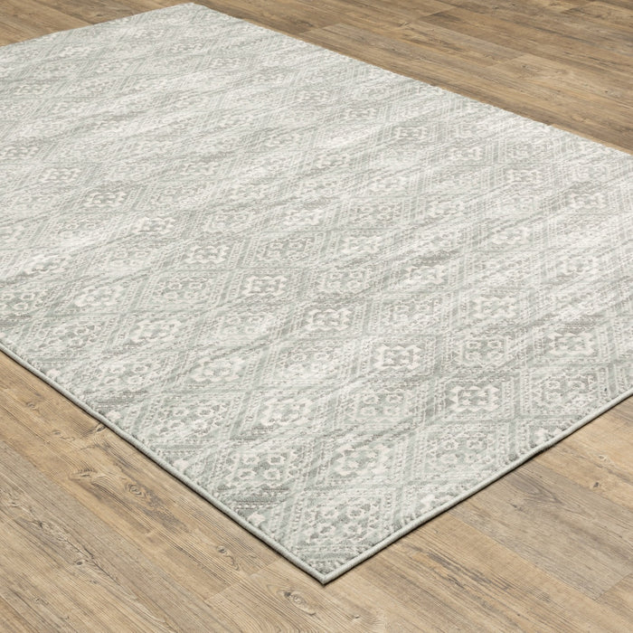 Oriental Weavers Capistrano 9894F Grey 6'7"" x 9'6"" Indoor Area Rug C9894F200290ST