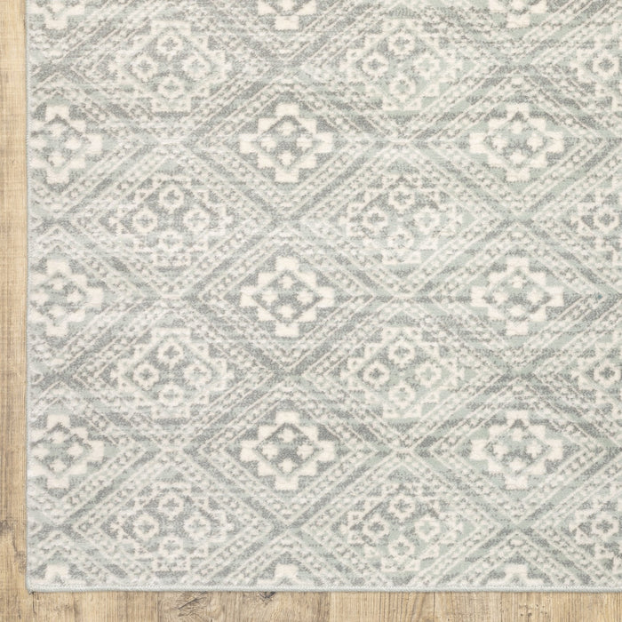 Oriental Weavers Capistrano 9894F Grey 6'7"" x 9'6"" Indoor Area Rug C9894F200290ST