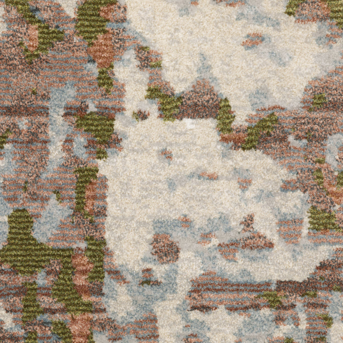 Oriental Weavers Caravan 4150Z Grey/ Pink 7'10"" x 10'10"" Indoor Area Rug C4150Z240340ST