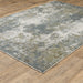 Oriental Weavers Caravan 5090E Blue/ Green 9'10"" x 12'10"" Indoor Area Rug C5090E300394ST