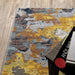 Oriental Weavers Caravan 530V8 Yellow/ Blue 6'7"" x 9'6"" Indoor Area Rug C530V8200296ST
