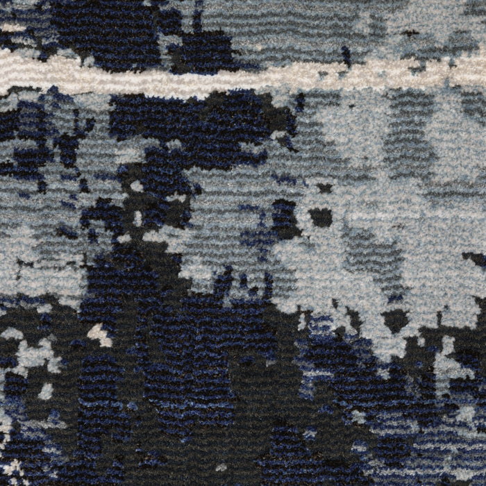 Oriental Weavers Caravan 7150B Blue/ Grey 9'10"" x 12'10"" Indoor Area Rug C7150B300394ST