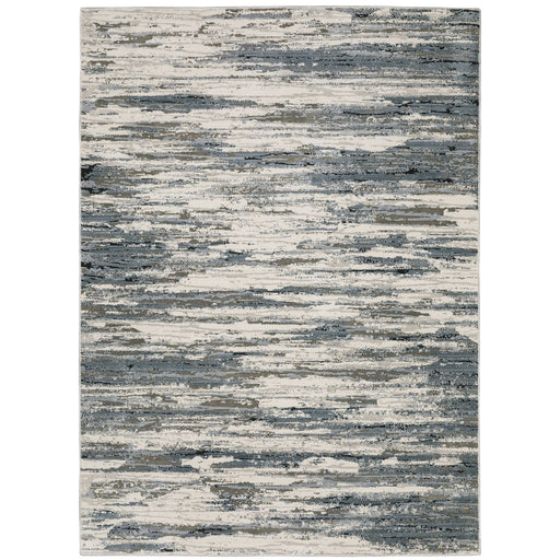 Oriental Weavers Caravan 750W8 Blue/ Grey 9'10"" x 12'10"" Indoor Area Rug C750W8300394ST