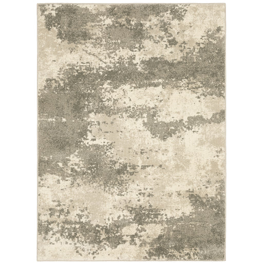 Oriental Weavers Carson 0734D Beige/ Grey 9'10"" x 12'10"" Indoor Area Rug C0734D300390ST