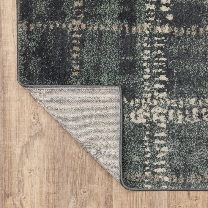 Oriental Weavers Carson 0746J Blue/ Ivory 7'10"" x 10' Indoor Area Rug C0746J240305ST