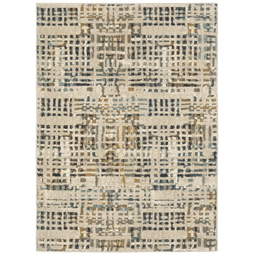 Oriental Weavers Carson 0748F Beige/ Grey 9'10"" x 12'10"" Indoor Area Rug C0748F300390ST