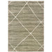 Oriental Weavers Carson 9661A Grey/ Ivory 7'10"" x 10' Indoor Area Rug C9661A240305ST