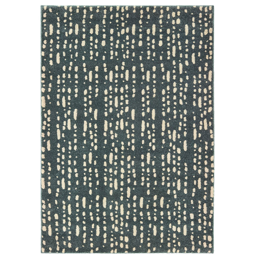 Oriental Weavers Carson 9673B Blue/ Ivory 7'10"" x 10' Indoor Area Rug C9673B240305ST