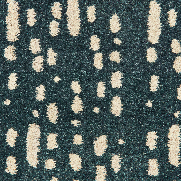 Oriental Weavers Carson 9673B Blue/ Ivory 9'10"" x 12'10"" Indoor Area Rug C9673B300390ST