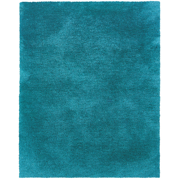 Oriental Weavers Cosmo 81104 Teal 6'6"" x 9'6"" Indoor Area Rug C81104198289ST