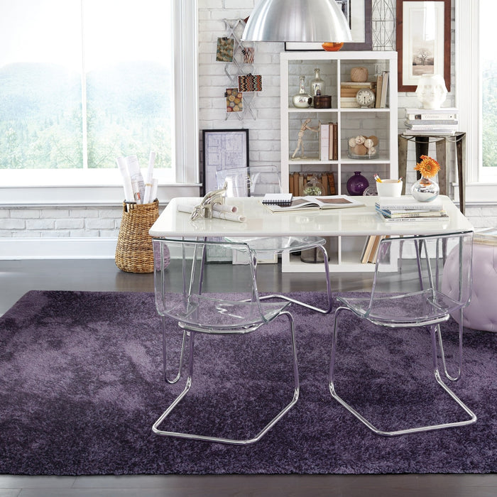 Oriental Weavers Cosmo 81108 Purple 6'6"" x 9'6"" Indoor Area Rug C81108198289ST