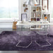 Oriental Weavers Cosmo 81108 Purple 6'6"" x 9'6"" Indoor Area Rug C81108198289ST