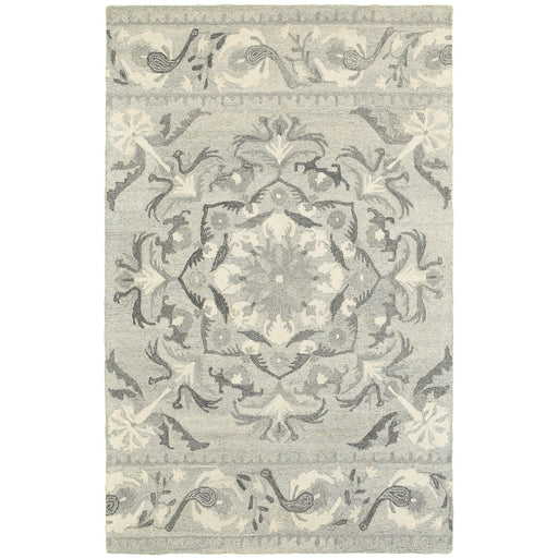 Oriental Weavers Craft 93001 Ash/ Ivory 8' x 10' Indoor Area Rug C93001243304ST