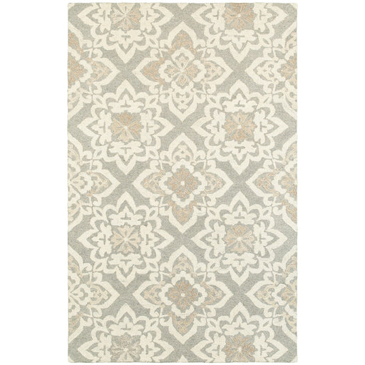 Oriental Weavers Craft 93004 Grey/ Sand 8' x 10' Indoor Area Rug C93004243304ST