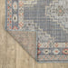 Oriental Weavers Cyprus 020B4 Blue/ Salmon 9'10"" x 12'10"" Indoor/Outdoor Area Rug C020B4300390ST