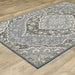 Oriental Weavers Cyprus 228C4 Blue/ Sage 9'10"" x 12'10"" Indoor/Outdoor Area Rug C228C4300390ST