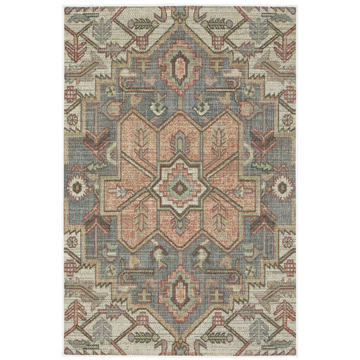 Oriental Weavers Cyprus 5606B Blue/ Multi 9'10"" x 12'10"" Indoor/Outdoor Area Rug C5606B300390ST