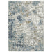 Oriental Weavers Easton 011E3 Blue/ Ivory 6'7"" x 9'6"" Indoor Area Rug E011E3200290ST