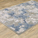 Oriental Weavers Easton 3313Q Grey/ Blue 7'10"" x 10'10"" Indoor Area Rug E3313Q240330ST