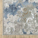 Oriental Weavers Easton 3313Q Grey/ Blue 7'10"" x 10'10"" Indoor Area Rug E3313Q240330ST