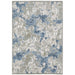 Oriental Weavers Easton 3313Q Grey/ Blue 6'7"" x 9'6"" Indoor Area Rug E3313Q200290ST