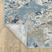 Oriental Weavers Easton 3317E Grey/ Blue 9'10"" x 12'10"" Indoor Area Rug E3317E300390ST