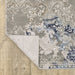 Oriental Weavers Easton 7111F Grey/ Blue 7'10"" x 10'10"" Indoor Area Rug E7111F240330ST