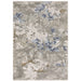 Oriental Weavers Easton 7111F Grey/ Blue 7'10"" x 10'10"" Indoor Area Rug E7111F240330ST