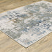 Oriental Weavers Easton 8111X Grey/ Blue 9'10"" x 12'10"" Indoor Area Rug E8111X300390ST