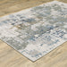 Oriental Weavers Easton 8111X Grey/ Blue 7'10"" x 10'10"" Indoor Area Rug E8111X240330ST
