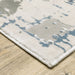 Oriental Weavers Easton 8111X Grey/ Blue 7'10"" x 10'10"" Indoor Area Rug E8111X240330ST