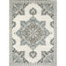 Oriental Weavers Ellington ELL01 Ivory/ Blue 6'7"" x 9'6"" Indoor Area Rug EELL01200296ST