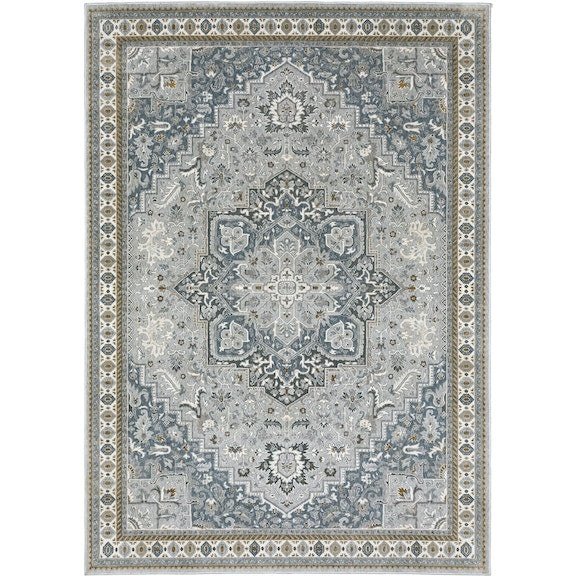 Oriental Weavers Ellington ELL02 Blue/ Grey 9'10"" x 12'10"" Indoor Area Rug EELL02300394ST
