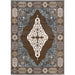Oriental Weavers Ellington ELL06 Rust/ Blue 6'7"" x 9'6"" Indoor Area Rug EELL06200296ST